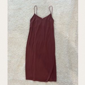 Express Plum Midi Dress